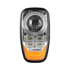 Combo 9 Inch LED Headlight|IP68 Waterproof|ECE R10|Safety Lights for Forklifts