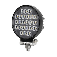 12 Volt LED Work Lights|4'' 24W|PC Lens|Wide Flood|12V 24V DC