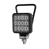 Handle Work Light with Switch Hot Selling 3 Inch 12W square Led Light for Truck Trailer with E-mark ECE R10 Certificate