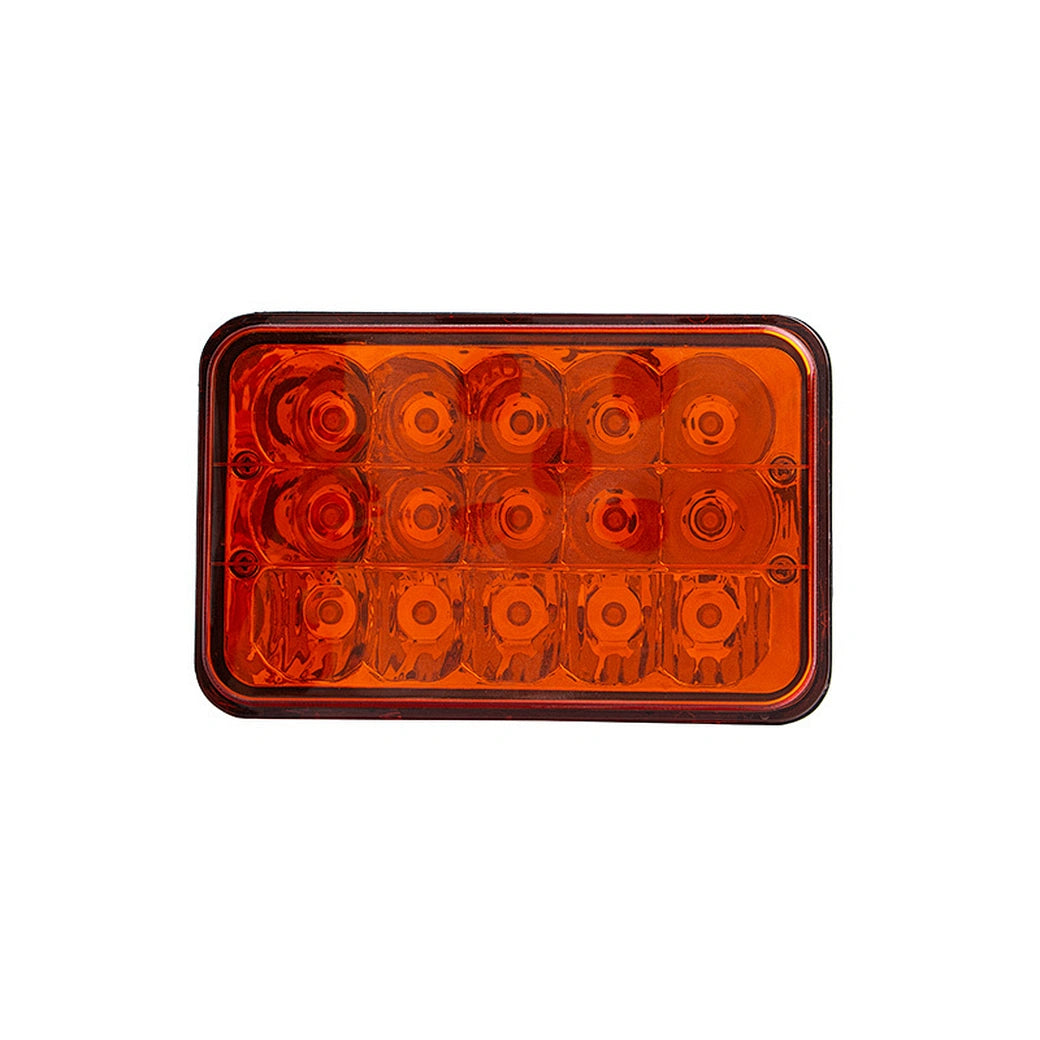 4x6 45W Truck High Low Beam Amber LED Headlight