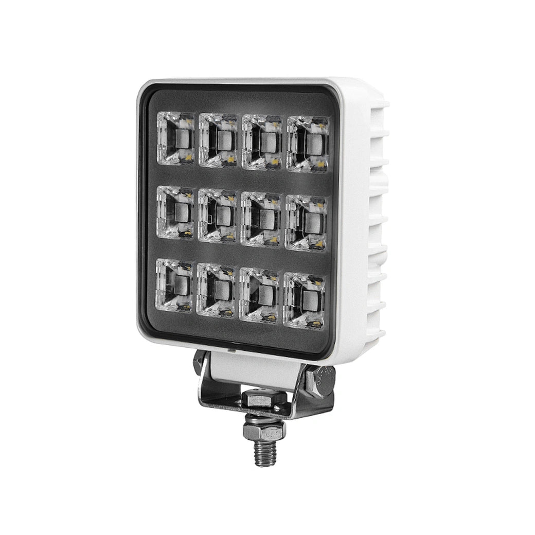 Tractor LED Work Lights|3''12W|PC Lens|Wide Flood|12V 24V DC