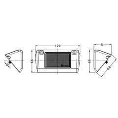 Marine Lighting|5 Inch 15W 1,200 LM, 6,000K|Marine LED Light for Boat